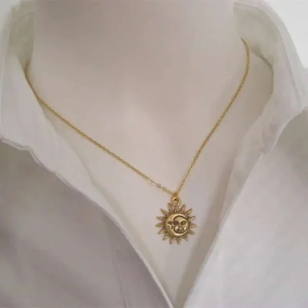 Sun Moon Necklace