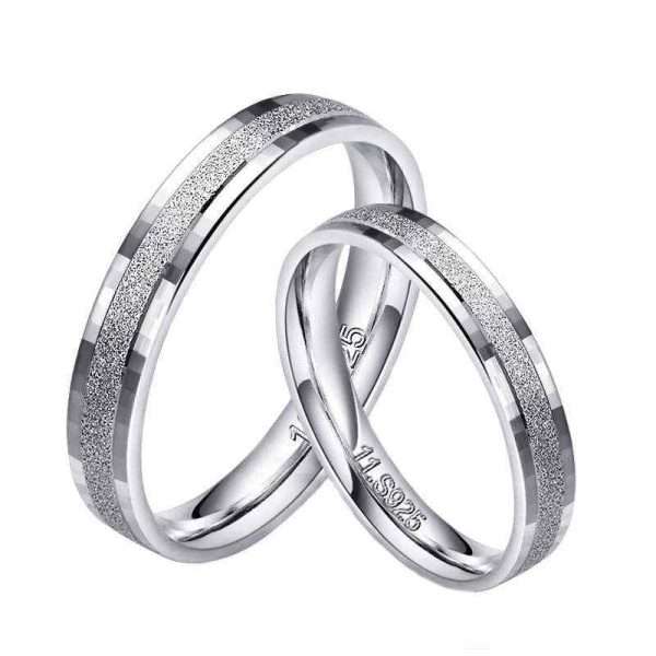 Couple Rings Frosted