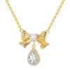 Silver Bow Necklace