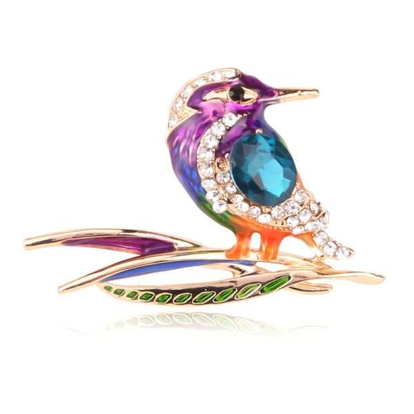 Linda Crystal Brooch