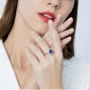 Cobalt Serpent Ring