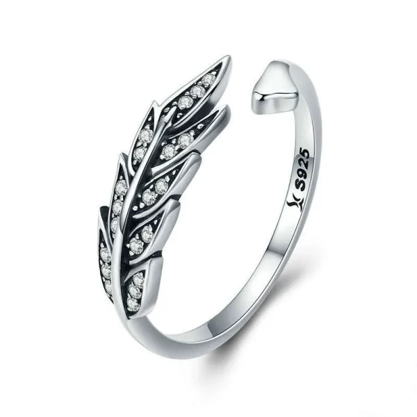 Silver Ring Leaf