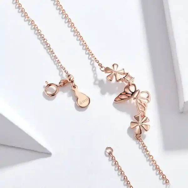 Silver Blossom Charm