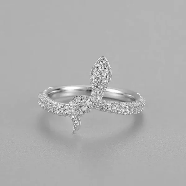 Silver Snake Ring