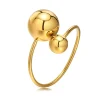 One Ring Two Planets