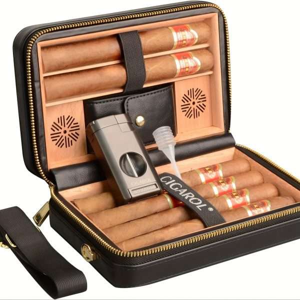 Portable Cigar Three-Piece Set