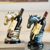 Elegant Nordic Horse Wine Holder