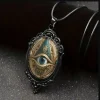 Elegant Retro Longan Pendant Necklace