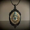 Elegant Retro Longan Pendant Necklace