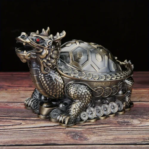 Dragon Turtle Feng Shui Ashtray  
