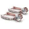 Drop Dangle Earrings with Swarovski Crystals